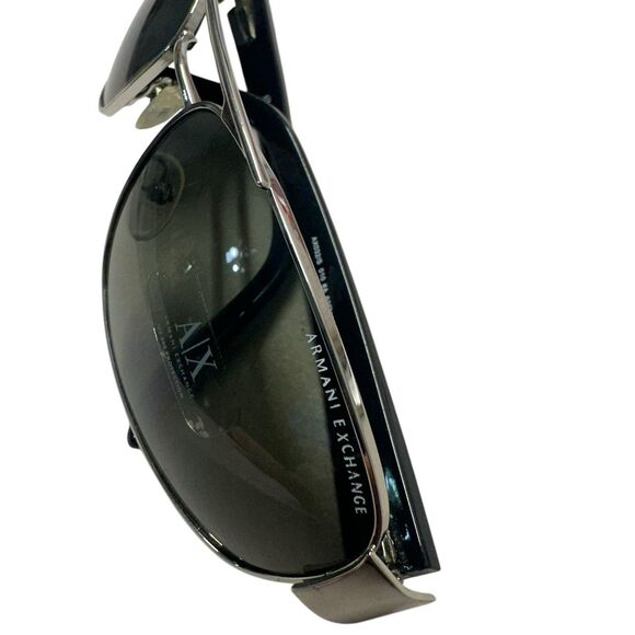 Armani Exchange A|X AX032/S Silver Rectangle Sunglasses Shades 62 120 UV 400 - Picture 4 of 11